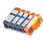 Set of 5 Compatible Canon PGI-220 & CLI-221 Ink Cartridges