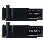 Compatible Dell 331-0778 Black High Yield Toner Cartridges 2-Pack (3K9XM)