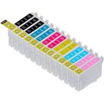 Set of 13 Compatible Epson 78 Ink Cartridges