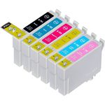 Set of 6 Compatible Epson 78 Ink Cartridges