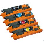 Set of 4 Compatible HP 122A Toner Cartridges