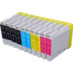 Set of 10 Compatible Brother LC-51 Ink Cartridges