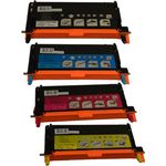 Set of 4 Compatible Lexmark X560N High Yield Toner