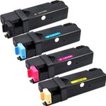 Set of 4 Compatible Xerox Phaser 6125 Toner Cartridges