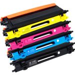 Set of 4 Compatible Brother TN-115 (Replaces TN-110) High Yield Toner Cartridges