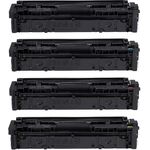 Set of 4 Compatible Canon 055H High Yield Toner Cartridges