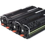 Set of 4 Compatible Canon 045H / 045 High Yield Toner Cartridges