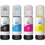 Set of 4 Compatible Epson T522 Ink Bottle