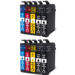 Set of 10 Compatible Epson 222 XL High Yield Ink Cartridges