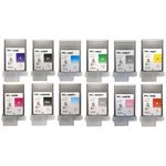 Set of 12 Compatible Canon PFI-106 Ink Cartridges