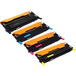 Set of 4 Compatible Samsung CLT-407S Toner Cartridges