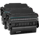 2 x HP Compatible 87X Black High-Yield Toner Cartridges (CF287X)