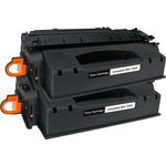 2 x HP Remanufactured 53X High-Yield Black Toner Cartridges (Q7553X)