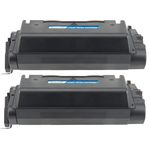 2 x HP Remanufactured 42A Black Toner Cartridges (Q5942A)