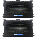 2 x HP Compatible 37X Black High Yield Laser Toner Cartridges (CF237X)