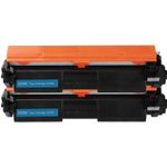 2 x HP Compatible 30X Black High-Yield Toner Cartridges (CF230X)