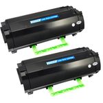 2 x Compatible Dell 331-9803 Black Toner Cartridges (RGCN6 )