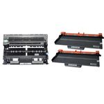 3 x Compatible Brother TN750 & DR720 Toner & Drum Cartridges