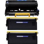 3 x Compatible Brother TN560 & DR500 High Yield Black toner and Drum Set (Replaces TN530)