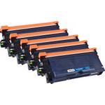 Set of 5 Compatible Brother TN920 XL High Yield Laser Toner Cartridge