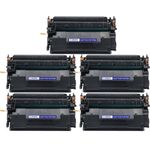 Set of 5 Compatible Canon 070 Laser Toner Cartridge (5639C001)