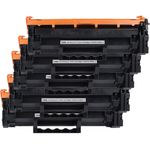 Set of 5 Compatible HP 134A Laser Toner Cartridge (W1340A)