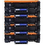 Set of 5 Compatible HP 134X High Yield Laser Toner Cartridge (W1340X)