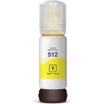 Compatible Epson T512 Yellow Ink Bottle (T512420-S)