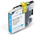 Compatible Brother LC-20EC Cyan High Yield Ink Cartridge