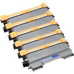 5 Pack Compatible Brother TN450 Black High-Yield Toner Cartridges (Replaces TN420)