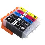 Set of 5 Compatible Epson 410XL High Yield Ink Cartridges