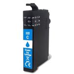 Compatible Epson 222 Cyan Ink Cartridge (T222220-S)