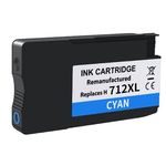 Compatible HP 712 Cyan High Yield Ink Cartridge (3ED67A)