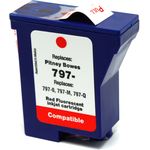 Compatible Pitney Bowes 797-0 Fluorescent Red Ink Cartridge