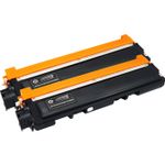 Set of 2 Compatible Brother TN-210BK Black Toner Cartridges