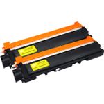 Set of 2 Compatible Brother TN-210Y Yellow Toner Cartridges