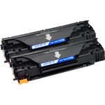 Compatible Canon 137 Black Toner Cartridges 2-Pack (9435B001AA)