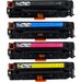 Set of 4 Compatible HP 305A Toner Cartridges