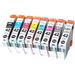 Set of 8 Compatible Canon CLI-42 Ink Cartridges