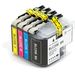 Set of 4 Compatible Brother LC-20E Extra High Yield Ink Cartridges