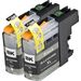 Set of 2 Compatible Brother LC-203 Black High Yield Ink Cartridges (Replaces LC-201)