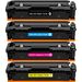 4 Pack Compatible Canon 055 Toner Cartridges