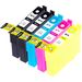 Set of 5 Compatible Epson 202XL High Yield Ink Cartridges