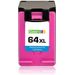 Set of 3 Compatible HP 64XL High Yield Ink Cartridges