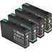 Set of 4 Compatible Epson 676XL High Yield Ink Cartridges