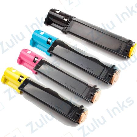 Set of 4 Compatible Dell 3010cn Toner Cartridges