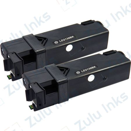 Set of 2 Compatible Dell 330-1436 Black High Yield Toner Cartridges (T106C)