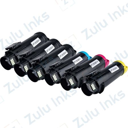 Set of 6 Compatible Dell H625 / H825 High Yield Toner Cartridges