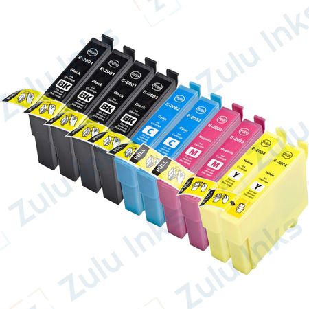 Set of 10 Compatible Epson 200XL High Yield Ink Cartridges