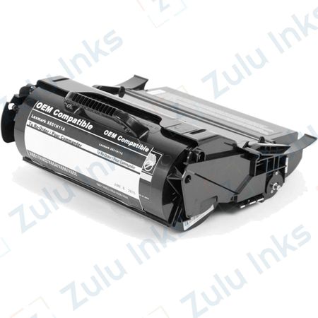 Compatible Lexmark X651H11A High Yield Black Toner Cartridge